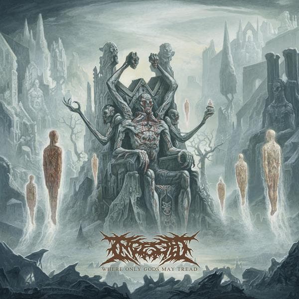 Ingested - Where Only Gods May Tread (CD) (Limited Deluxe Edition)