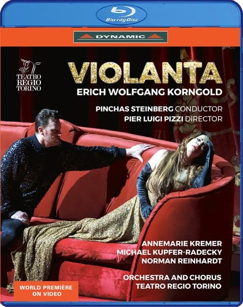 Orchestra Teatro Regio Torino, Norman Reinhardt, Annemarie Kremer - Korngold: Violanta (Blu-ray)