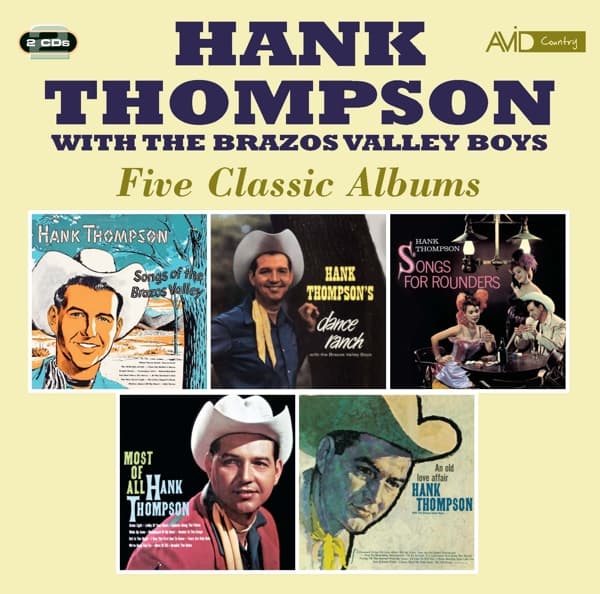 Hank Thompson - Five Classic Albums (2 CD)