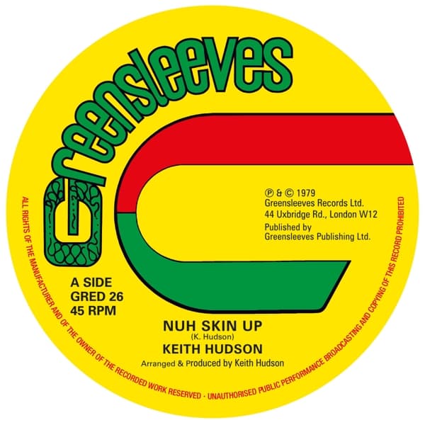 Keith Hudson - Nuh Skin Up (12" Single)