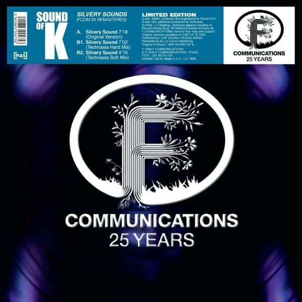 Sound Of K - Silvery Sounds (Fcom 25) (12" Single) (Limited Edition) (Remastered)