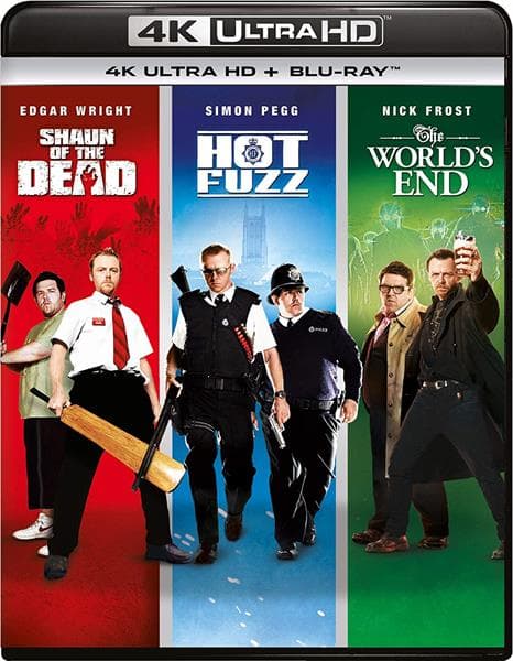 Shaun Of The Dead/hot Fuzz/the Worlds End: The 4k Collection  [2019] [region Free] (Import)