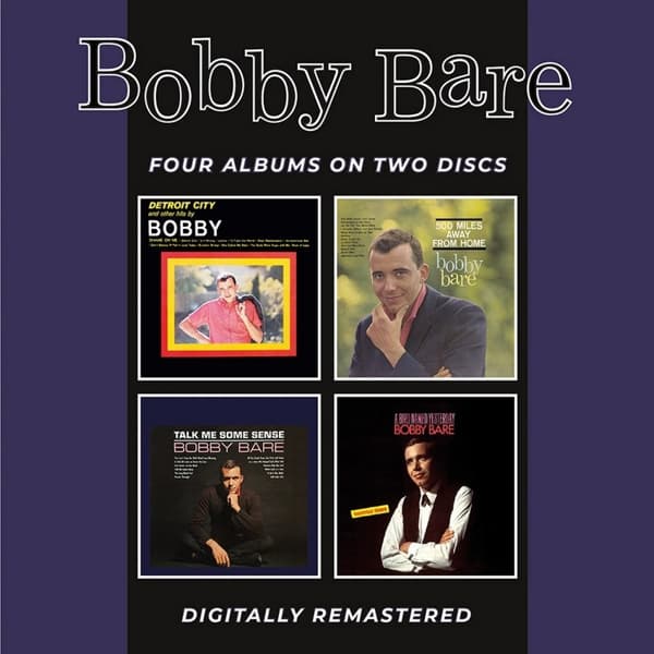 Bobby Bare - Detroit City And Other Hits/500 Miles Away From Home/Talk Me Some Sense/A Bird Named Yesterday + Bonus Tracks (2 CD)