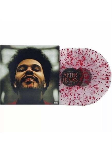 The Weeknd – After Hours (LP) (Clear w/ Red [Blood] Splatter) (Clear w/ Red [Blood] Splatter)