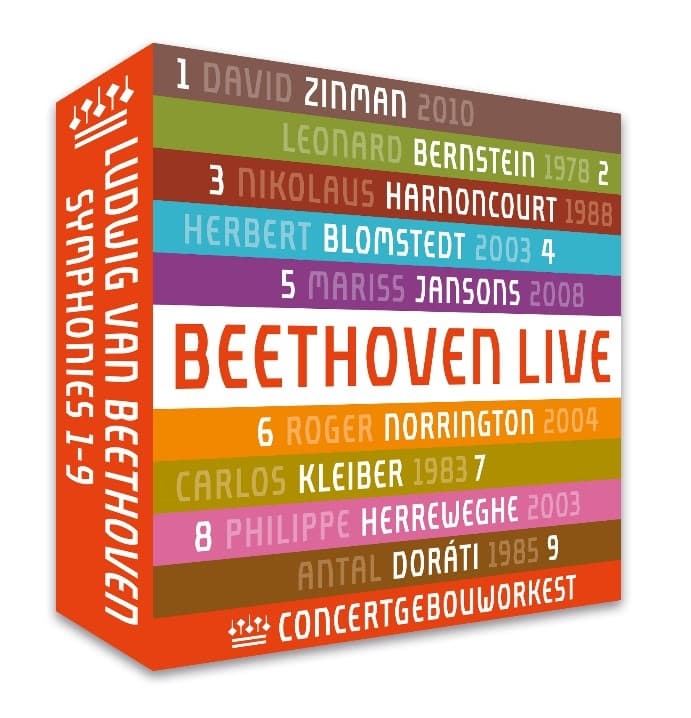 Concertgebouworkest - Beethoven: Symphonies Live 1-9 (5 CD) (Limited Edition)