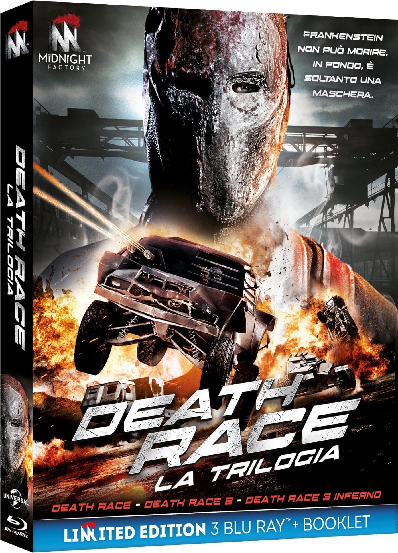 Bennett,mcdowell,miller,grinstead,trejo,rhames,goss,scott,phoenix,shou - Death Race La Trilogia (box 3 Br)