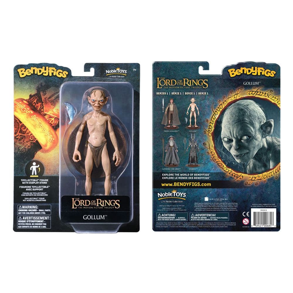 Lord Of The Rings - Lord Of The Rings Gollum Bendyfig Figurine (Merchandise Collectible)