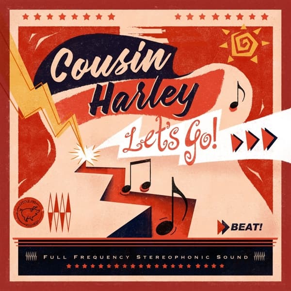 Cousin Harley - Let's Go! (CD)