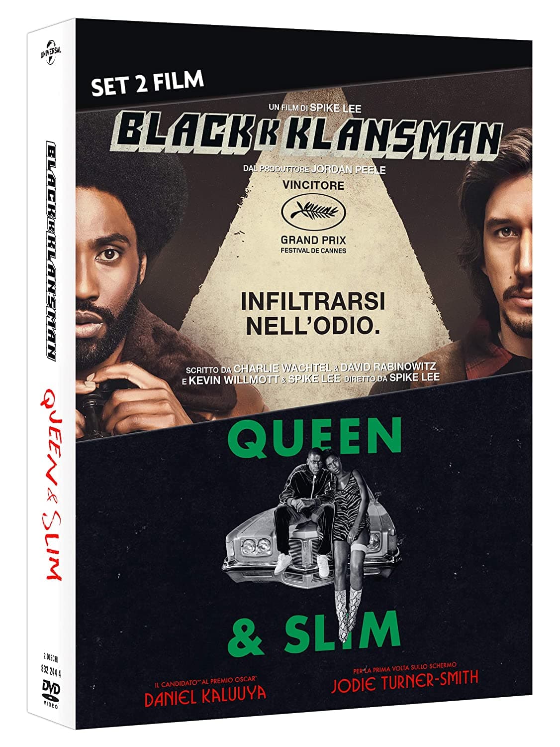 Kaluuya,turner-smith,woodbine,sevigny,flea,baldwin,washington,whitlock Jr - Queen & Slim + Blackkklansman