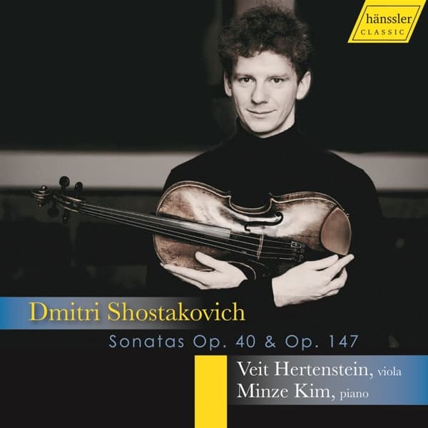 Veit Hertenstein, Minze Kim - Shostakovich: Cello Sonata In D Minor, Op. 40 & Viola Sonata, Op. 147 (CD)