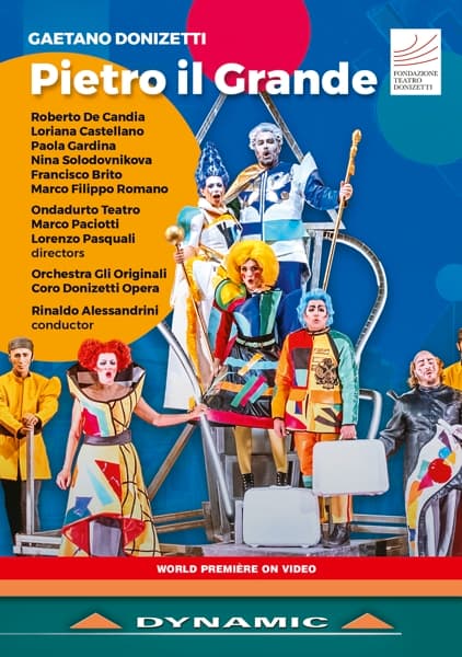 Rinaldo Alessandrini, Orchestra Gli Originali - Donizetti: Pietro Il Grande (2 DVD)