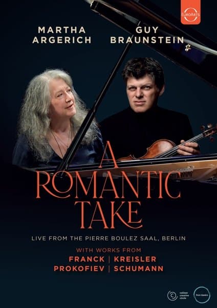 Martha Argerich & Guy Braunstein - A Romantic Take (DVD)