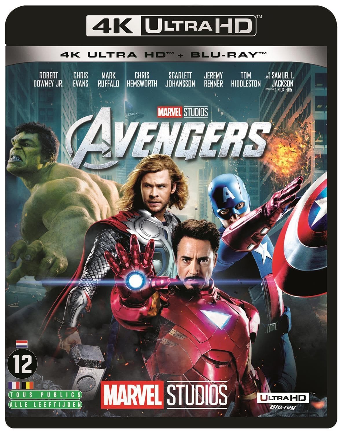 Avengers  (4K Ultra HD Blu-ray) (Import geen NL ondertiteling)