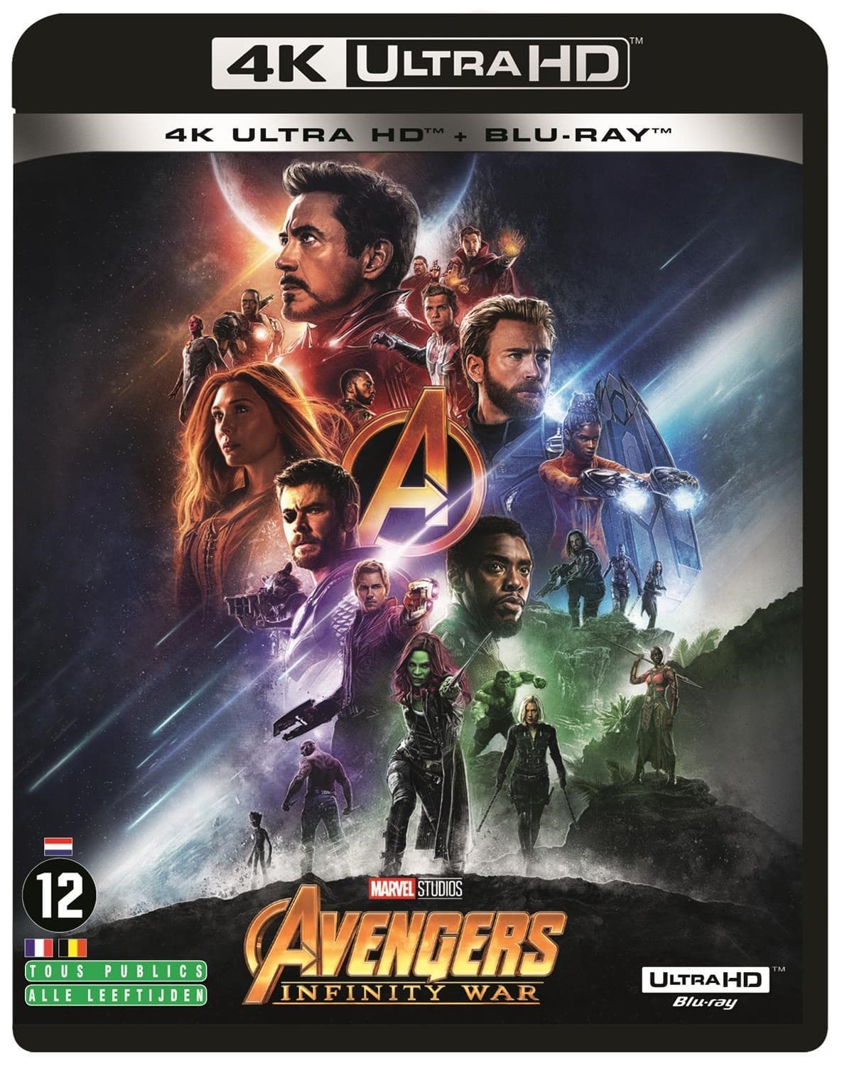 Avengers - Infinity War  (4K Ultra HD Blu-ray) (Import geen NL ondertiteling)
