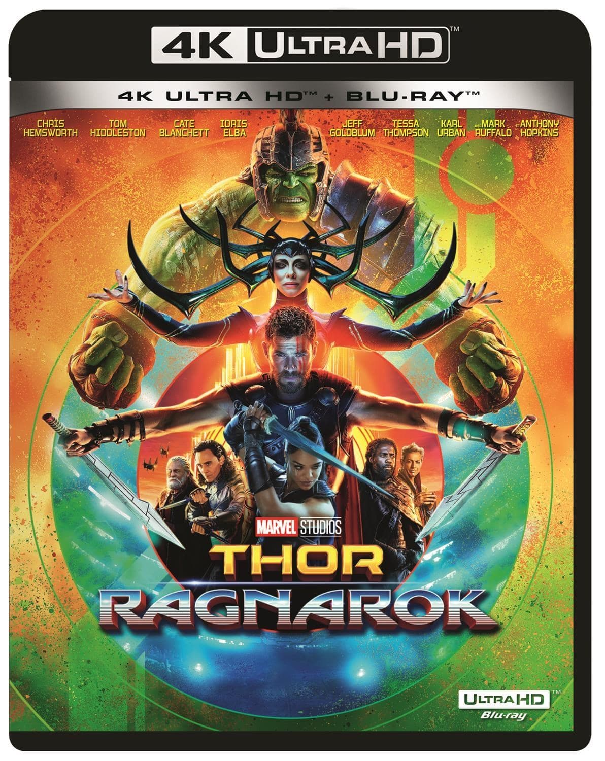 Thor - Ragnarok  (4K Ultra HD Blu-ray) (Import geen NL ondertiteling)