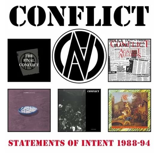 Conflict - Statements Of Intent 1988-94 (5 CD) (Remastered)