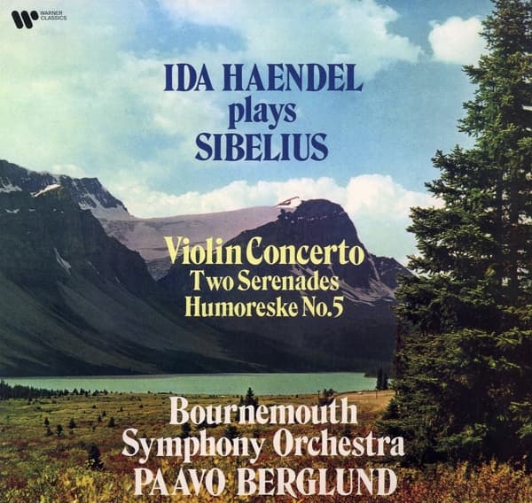 Ida Haendel, Paavo Berglund, Bournemouth Symphony Orchestra - Ida Haendel Plays Sibelius (LP)