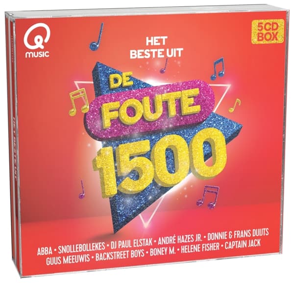 Various Artists - Het Beste Uit De Foute 1500 (5 CD)