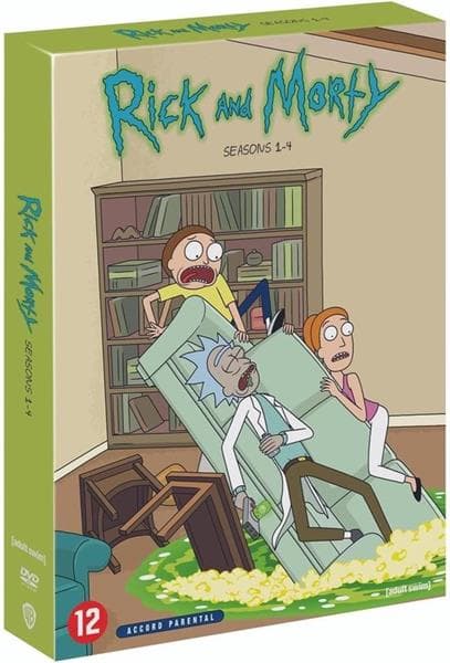 Rick And Morty - Seizoen 1 - 4 (DVD)