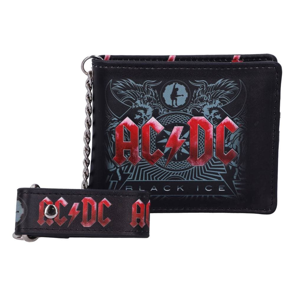 Ac/dc - Ac/dc Black Ice  (embossed Wallet With Chain) (Wallets)