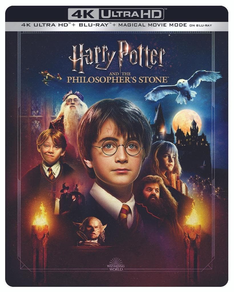 Harry Potter 1 - De Steen Der Wijzen  (4K Ultra HD Blu-ray) (Steelbook)
