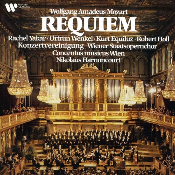 Rachel Yakar, Ortrun Wenkel, Kurt Equiluz, Robert Holl, Wiener Staatsopernchor, Concentus Musicus Wien, Nikolaus Harnoncourt - Requiem (CD) (Remastered)
