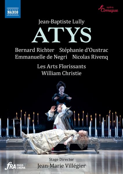 Emmanuelle De Negri, Stephanie D'oustrac, Bernard Richter, Les Arts Florissants - Lully: Atys (2 DVD)