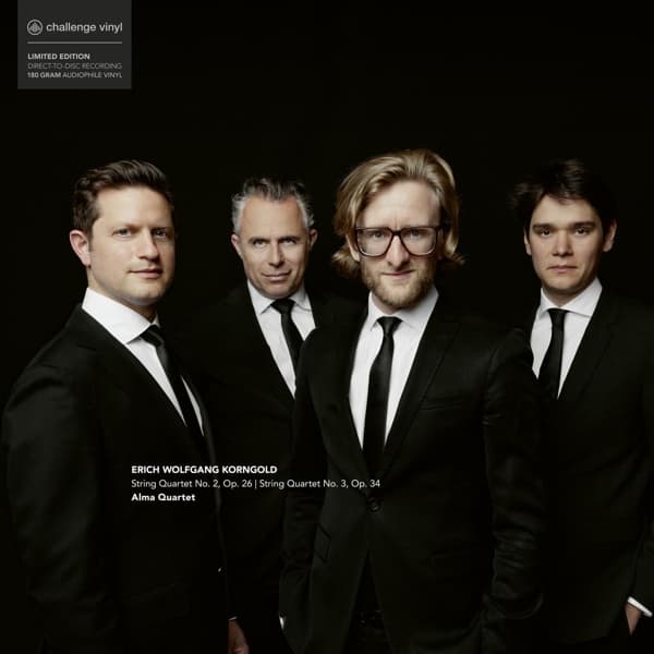 Alma Quartet - Korngold: String Quartet No. 2, Op. 26 | String Quartet No. 3, Op. 34 (LP) (Limited Edition)
