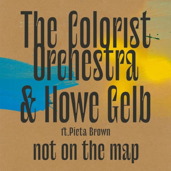 Colorist Orchestra & Howe Gelb ft. Pieta Brown - Not On The Map (LP) (Limited Edition) (Numbered)