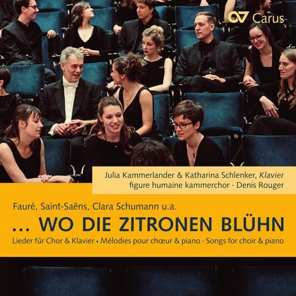 Julia Kammerlander & Katharina Schlenker, Figure Humaine Kammerchor, Denis Rouger - ...Wo Die Zitronen Bluh'n: Songs Arranged For Choir (CD)