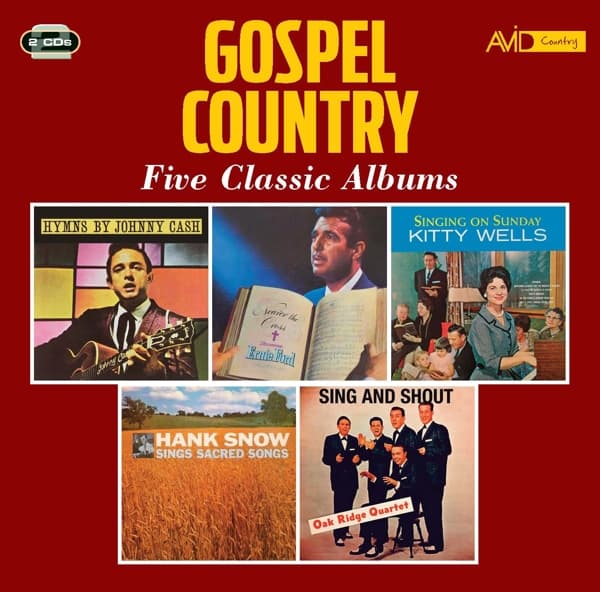 Various Artists - Country Gospel - Five Classic Albums (2 CD)