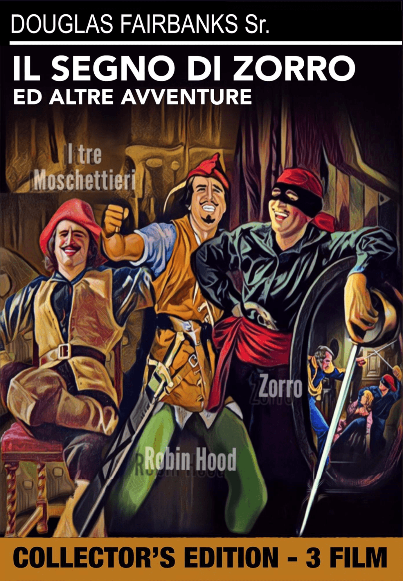 Il Segno Di Zorro/i Tre Moschettieri/robin Hood (Import)