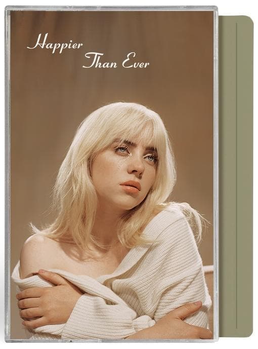 Billie Eilish - Happier Than Ever (grey Cassette) (Cassette)
