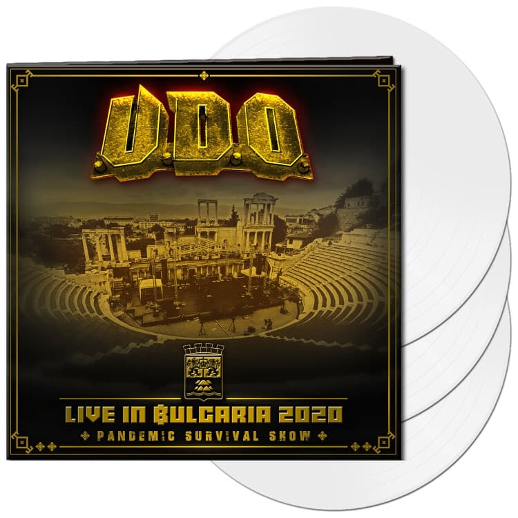 U.D.O. - Live In Bulgaria 2020 (Pandemic Survival Show) (3 LP) (Coloured Vinyl) (Limited Edition)