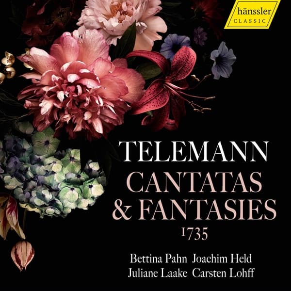 Bettina Pahn, Joachim Held, Juliane Laake, Carsten Lohff - Telemann: Cantatas & Fantasies 1735 (CD)
