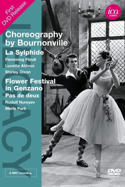 Flemming Flindt, Lucette Aldous, Shirley Dixon, Merle Park - Lovenskoid: La Sylphide (DVD)