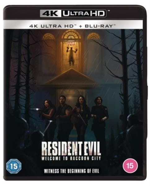 Resident Evil Welcome to Raccoon City 2 Discs UHD (Import)