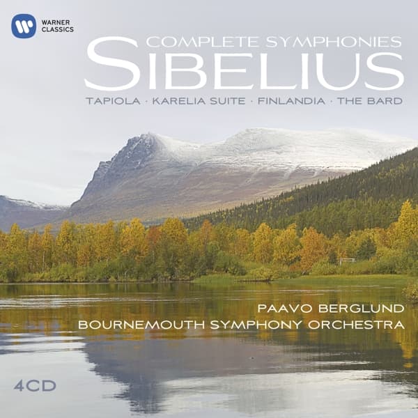 Paavo Berglund, Bournemouth Symphony Orchestra - Sibelius: Complete Symphonies · Tapiola · Karelia Suite · Finlandia · The Bard (4 CD)