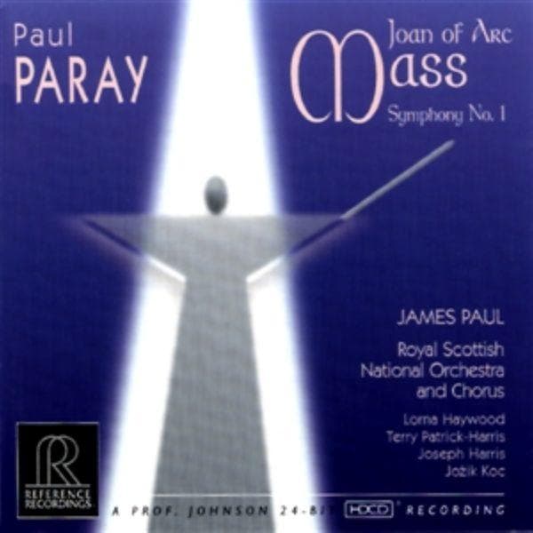 The Royal Scottish National Orchestra And Scottish National Orchestra Chorus, James Paul - Paray: Joan Of Arc | Symphony No.1 (CD)