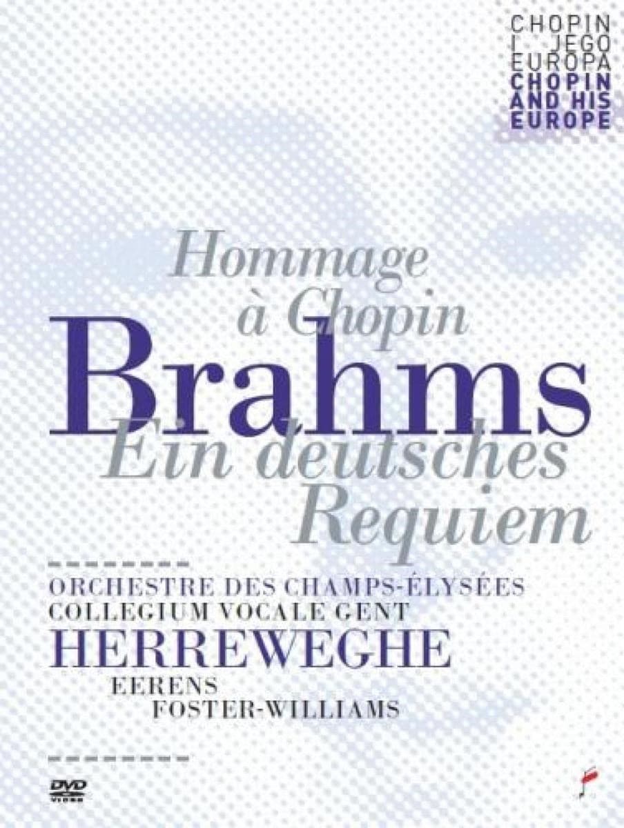 Herreweghe & Orchestre Des Champs-Elysees - Ein Deutsches Requiem (DVD)