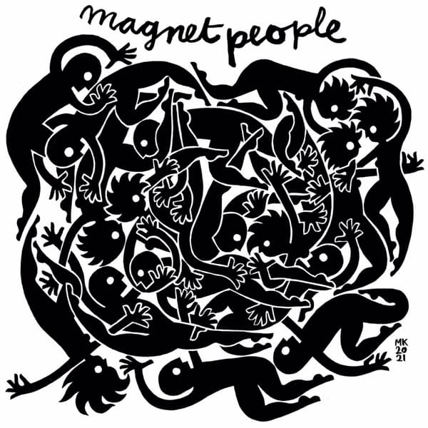 Pizza Knife - Magnetic People (LP)