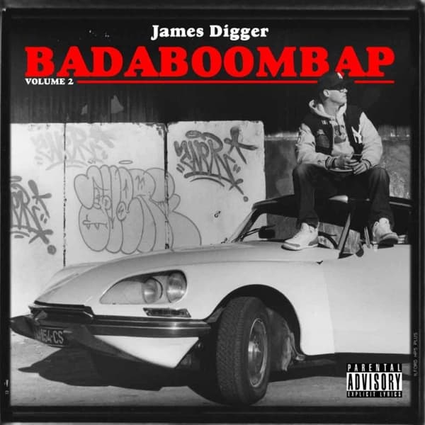 James Digger - Badaboombap Volume 2 (LP) (Limited Edition) (Coloured Vinyl)