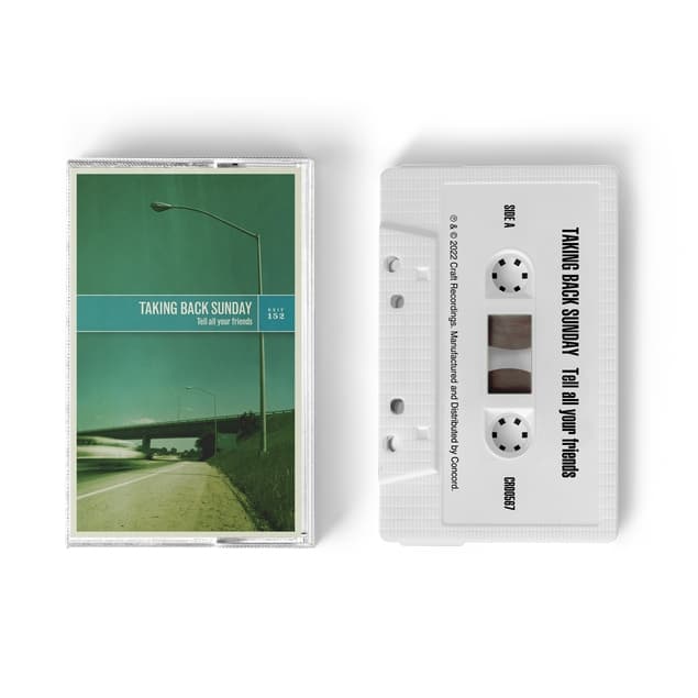 Taking Back Sunday - Tell All Your Friends (MC) (20th Anniversary Edition)