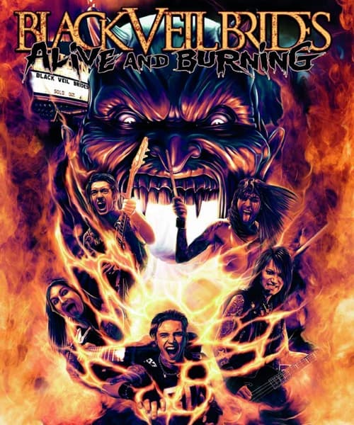 Black Veil Brides - Alive And Burning (Blu-ray)