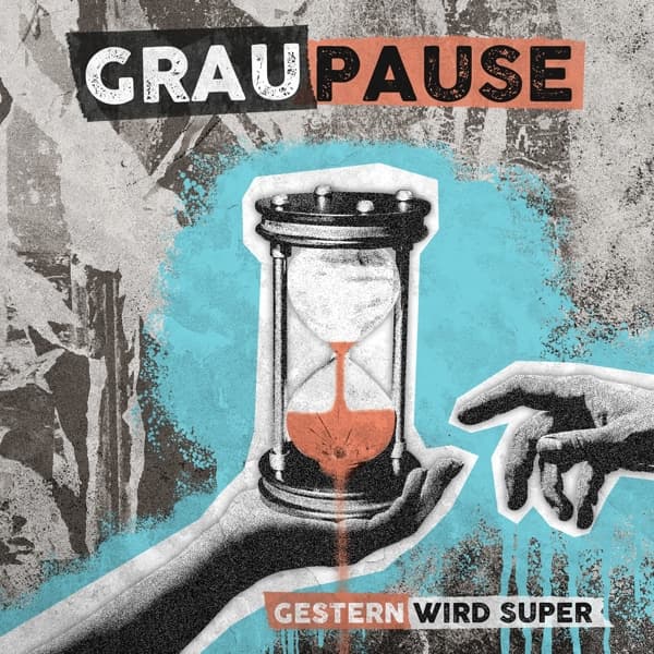 Graupause - Gestern Wird Super (LP) (Limited Edition) (Coloured Vinyl)