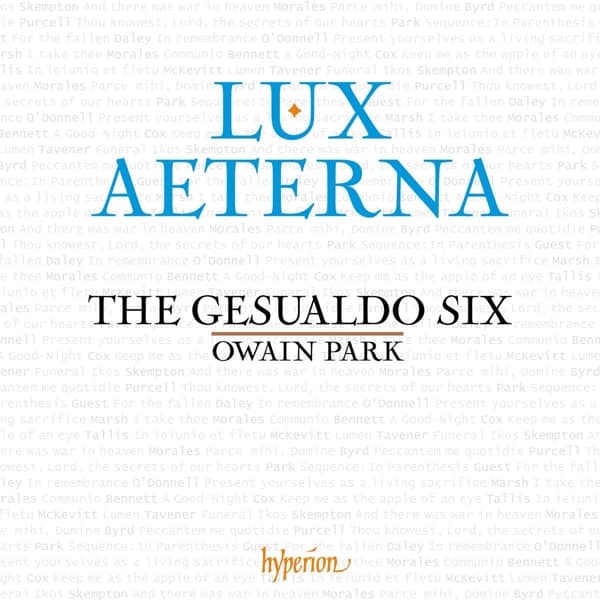 The Gesualdo Six, Owain Park - Lux Aeterna (CD)