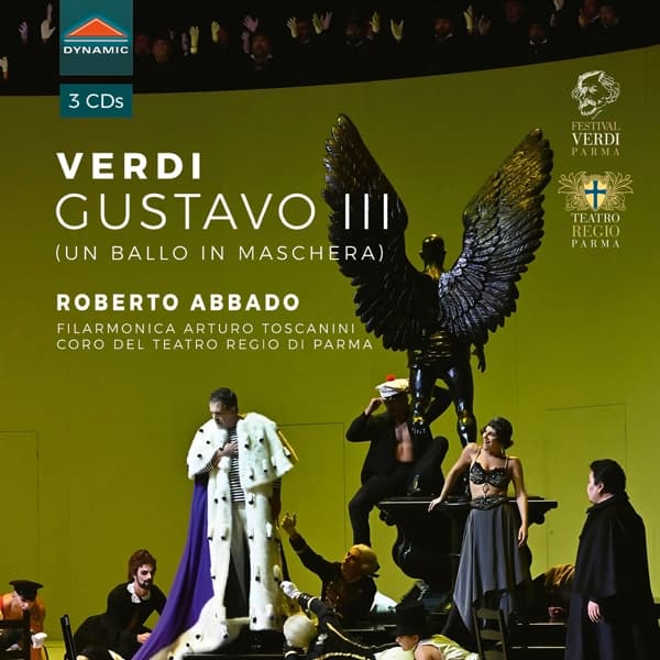 Roberto Abbado, Filarmonica Arturo Toscanini, Coro del Teatro Regio di Parma - Verdi: Gustavo III (3 CD)
