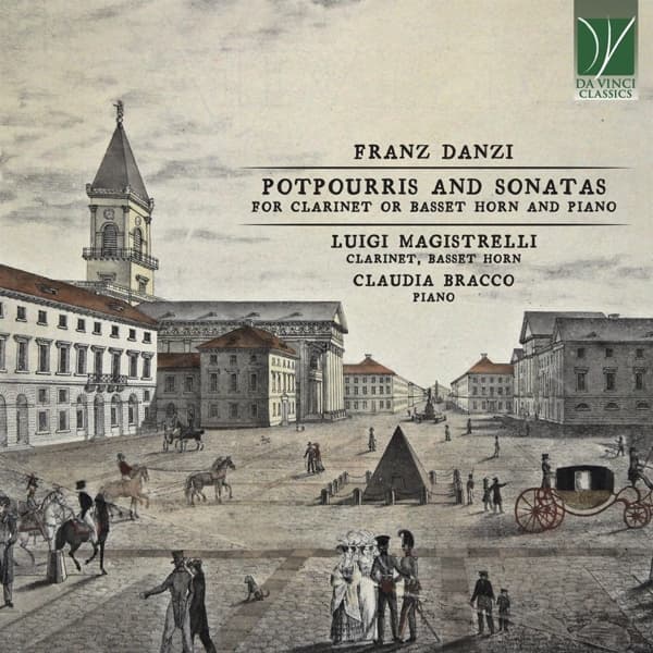 Luigi Magistrelli, Claudia Bracco - Franz Danzi: Potpourris And Sonatas (For Clarinet Or Basset Horn And Piano) (CD)