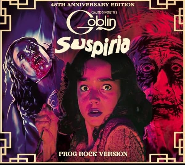 Claudio Simonetti's Goblin - Suspiria (LP) (45th Anniversary Prog Rock Edit) (Coloured Vinyl)