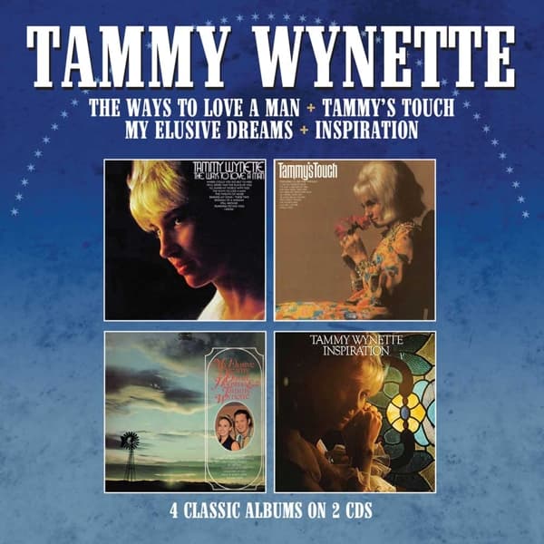 Tammy Wynette - The Ways To Love A Man | Tammy's Touch | My Elusive Dreams | Inspiration (2 CD)